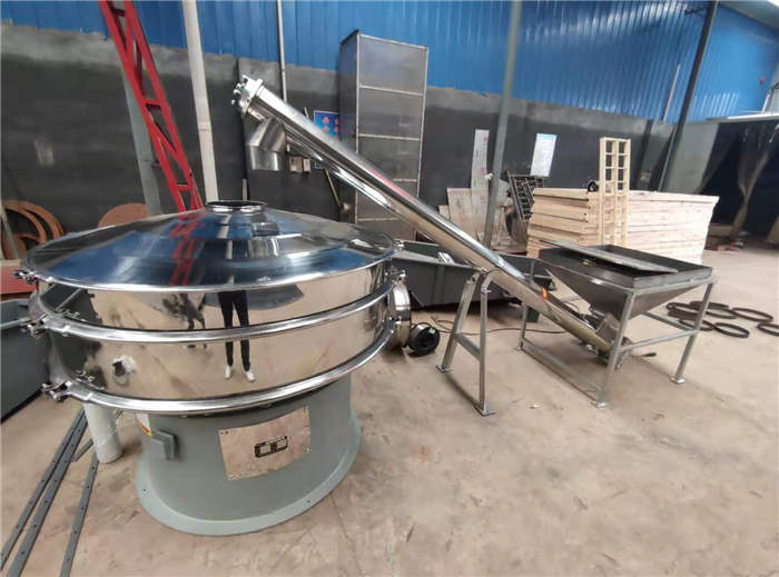 江蘇客戶定制旋振篩和螺旋輸送機配套使用