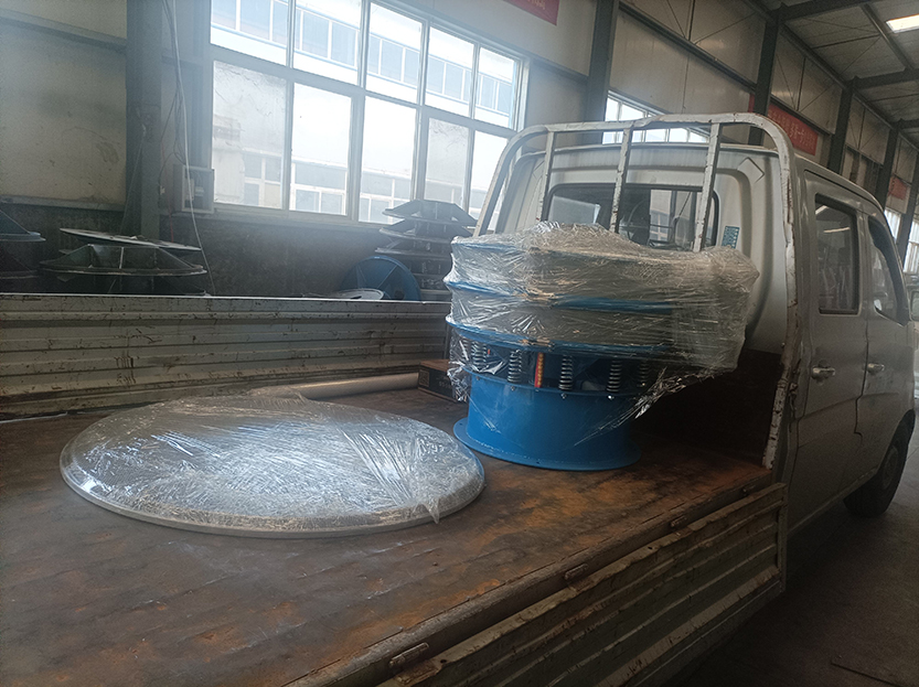 旋振篩、網架發貨