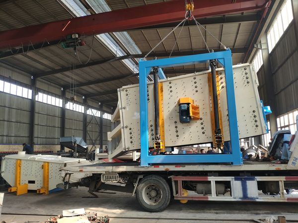 江蘇的劉經(jīng)理訂購(gòu)的康振機(jī)械振動(dòng)篩設(shè)備