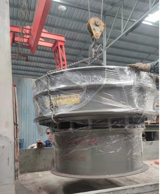 山東淄博的劉經(jīng)理訂購的康振機(jī)械振動(dòng)篩已發(fā)貨