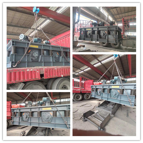 5月6日南通客戶超高頻振動平臺發貨