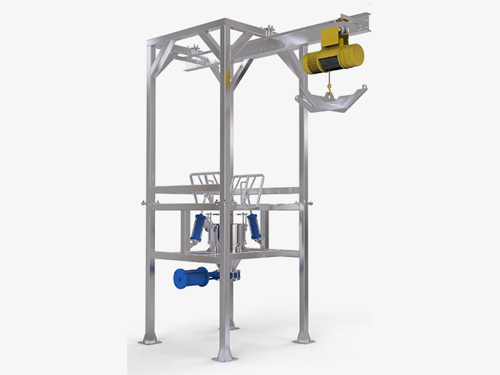 卸料站 投料站 噸包卸料機  噸包拆袋機